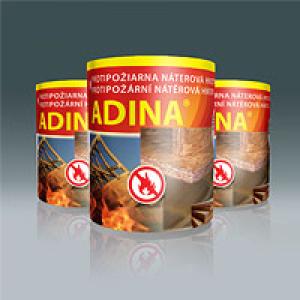 Protipožiarna náterová hmota Adina